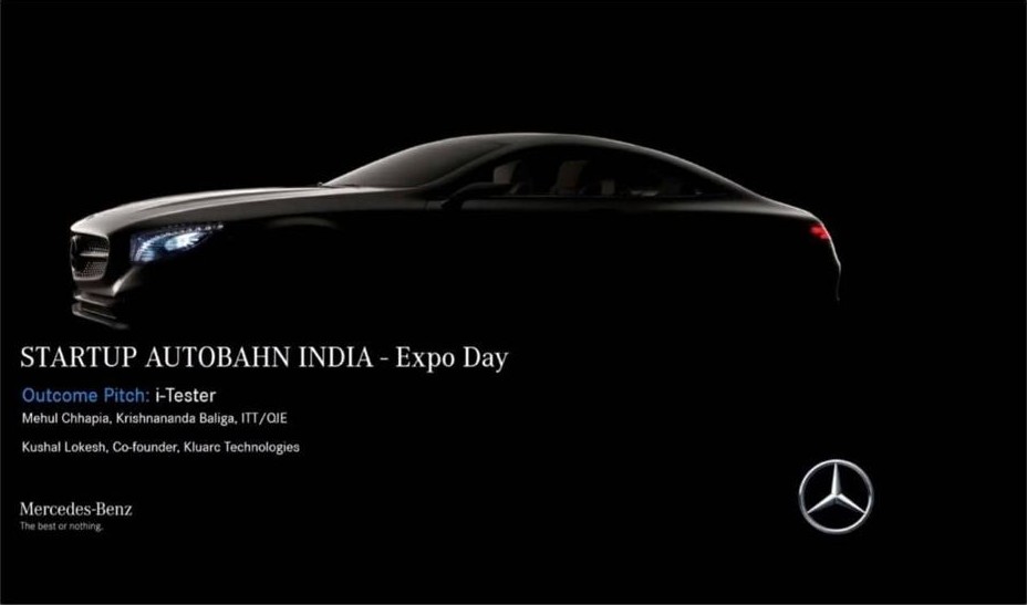 i-Tester outcome pitch slide, Mercedes-Benz