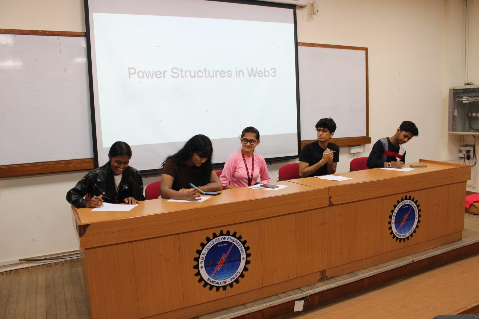 Panel on Power Structures in Web3 at BMSCE