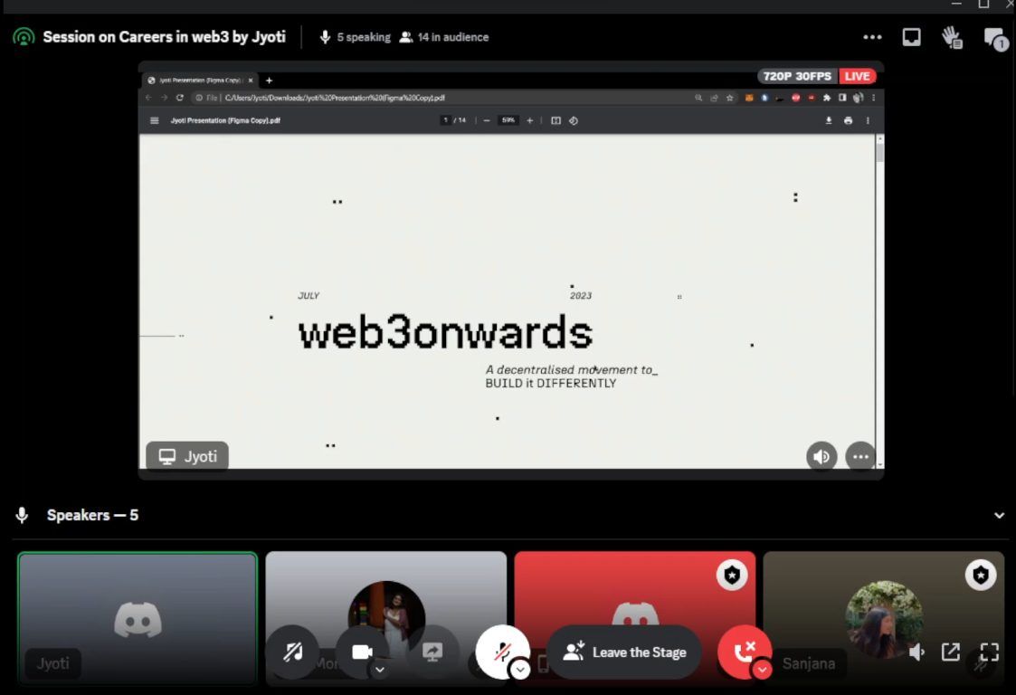 Online session: Careers in Web3